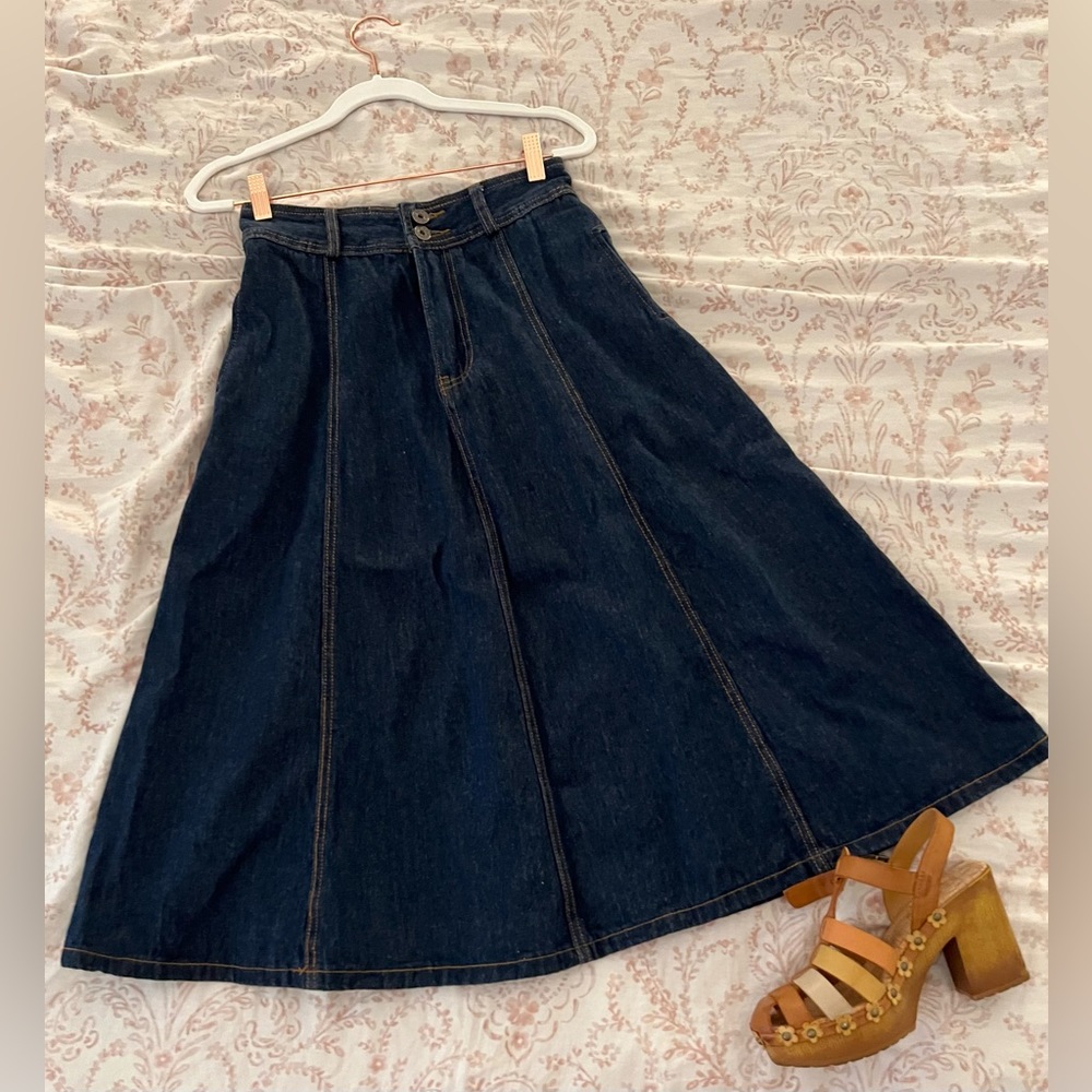 Denim Skirt